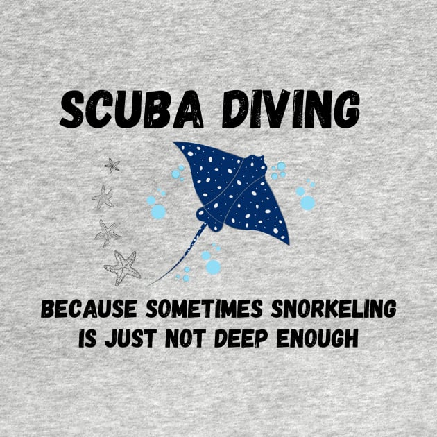 Scuba diving: because sometimes snorkeling is just not deep enough by Punderful Adventures